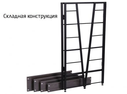 Фото 10: 4-х ярусный стеллаж трапеция 4 - LDSP.007-1