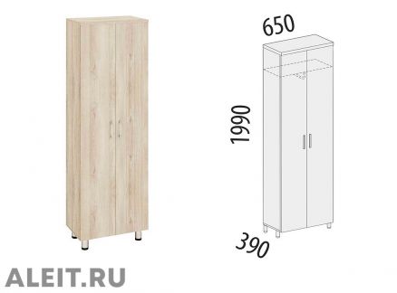 Фото 8: Шкаф для офиса со стеклом 4 - LID.82.H26-1